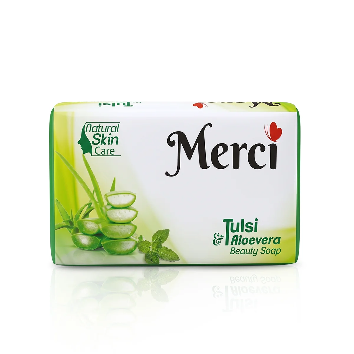 Merci Tulsi Aloevera Soap